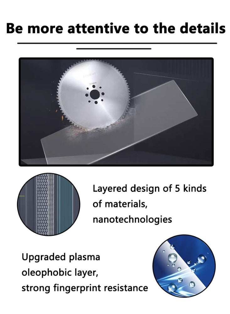 روكس لوحة تحكم السيارة ROX 01 ومجموعة فيلم وحدة التحكم المركزية مع شاشة حماية فيلم معتدلة عالية الوضوح ، مقاومة للخدش ودائمة ، مع وضوح وشفافية عالية للغاية - Image 4